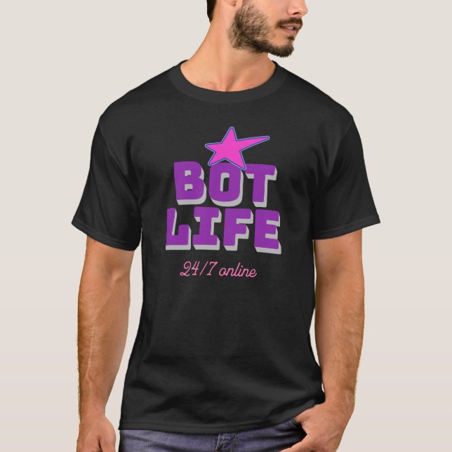 Grundläggande Mörk T-Shirt (Framsida)