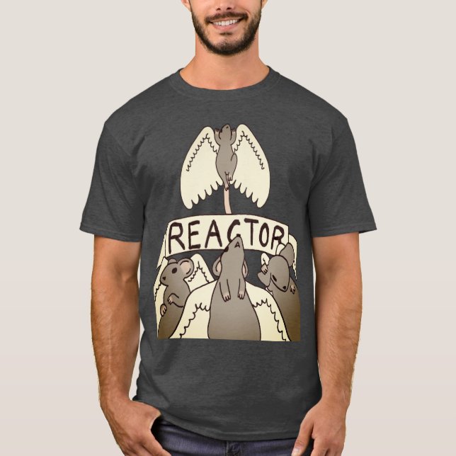 Grundläggande Mörk T-Shirt (Framsida)