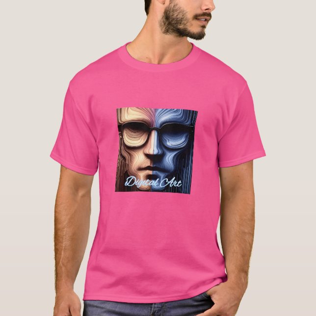 Grundläggande Mörk T-Shirt (Framsida)