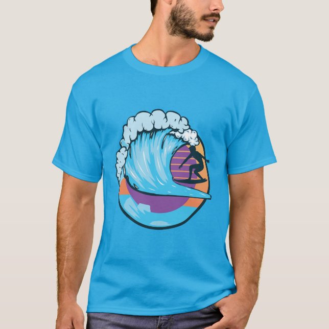 Grundläggande Mörk T-Shirt (Framsida)