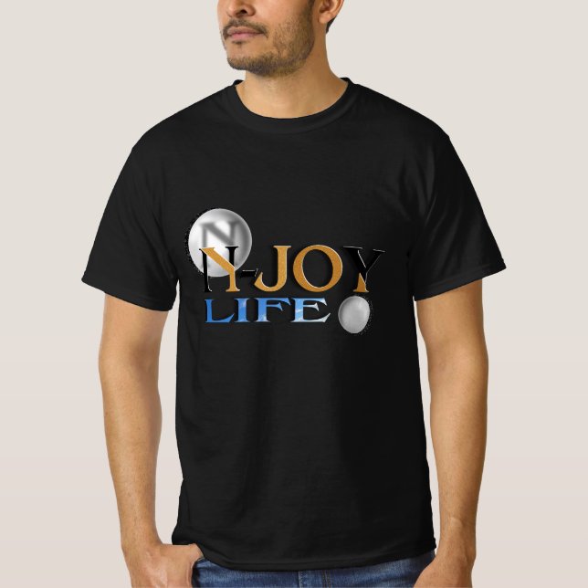 Grundläggande Mörk T-Shirt (Framsida)