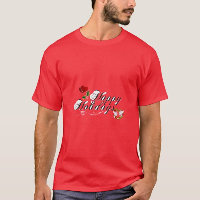 Grundläggande Mörk T-Shirt (Framsida)