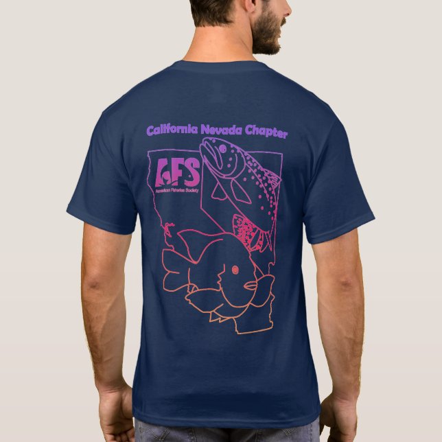 Grundläggande Mörk T-Shirt (Baksida)