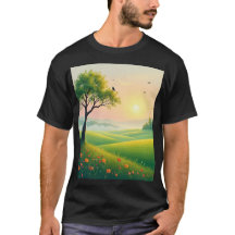 Grundläggande Mörk T-Shirt