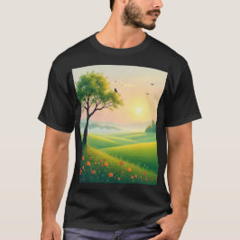 Grundläggande Mörk T-Shirt