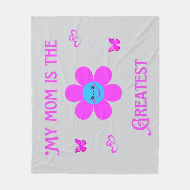 Grundläggande Mörk T-Shirt Fleecefilt (Framsidan)