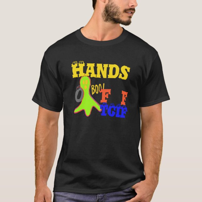 Grundläggande Mörk T-Shirt-mall Tröja (Framsida)