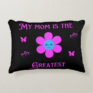 Grundläggande Mörk T-Shirt Prydnadskudde