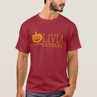 Grundläggande mörk T-tröja "för bus eller godis" Tee Shirt