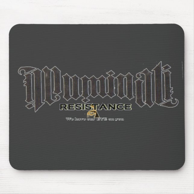 Grundläggande motstånd Mousepad Musmatta (Framsidan)