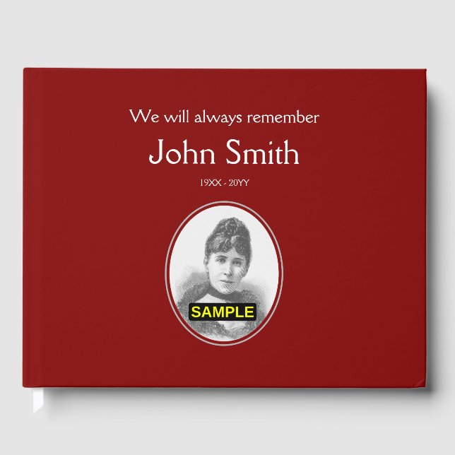 Grundläggande och Elegant-begravningsgäst Bok (Framsida)