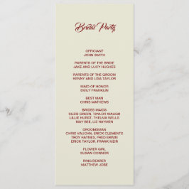 Grundläggande och elegant dubbelsidigt programkort program