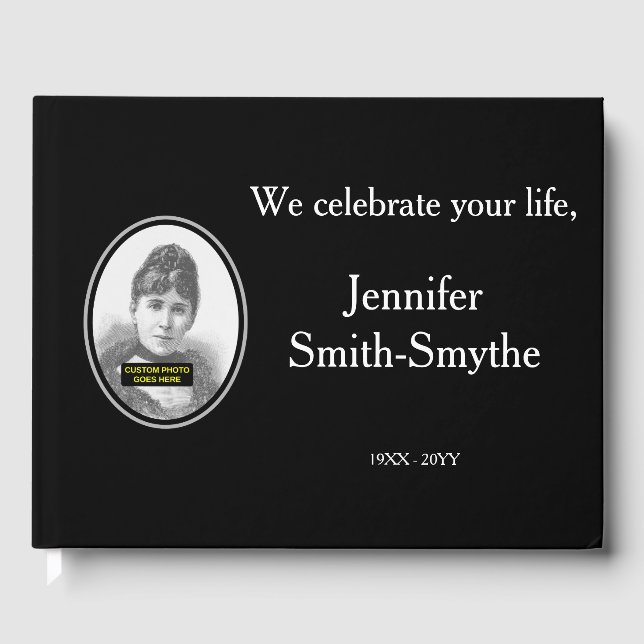 Grundläggande och vanlig funktionsbok/minnesbok gästböcker (Framsida)