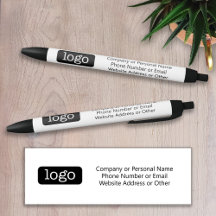 Grundläggande Office Business-Logotyp med 3 linjer