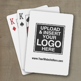 Grundläggande Office- eller Business-Logotyp Casinokort
