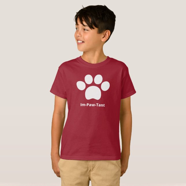 Grundläggande om Im-Tass-Tant Barn T Shirt (Hel framsida)