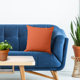 Grundläggande Orangen Färg Mandarin Kudde