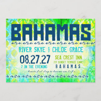 Grundläggande papper för BAHAMAS Inbjudningar