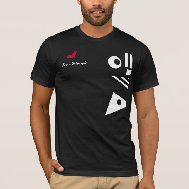 Grundläggande principutslagsplats t-shirt (Framsida)