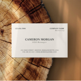 Grundläggande Professionell Visitkort