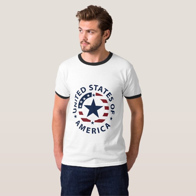 Grundläggande Ringer T-Shirt (Hel framsida)