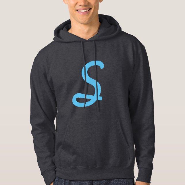 Grundläggande s-Hoodie Sweatshirt Med Luva (Framsida)