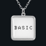 GRUNDLÄGGANDE SILVERPLÄTERAT HALSBAND<br><div class="desc">Minimalistisk. Globe Trotters specialiserar sig på idiosynkratiskt bildmaterial från hela världen. Här hittar du unika hälsningskort,  vykort,  Poster,  Mousepads med mera.</div>