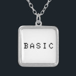 GRUNDLÄGGANDE SILVERPLÄTERAT HALSBAND<br><div class="desc">Minimalistisk. Globe Trotters specialiserar sig på idiosynkratiskt bildmaterial från hela världen. Här hittar du unika hälsningskort,  vykort,  Poster,  Mousepads med mera.</div>