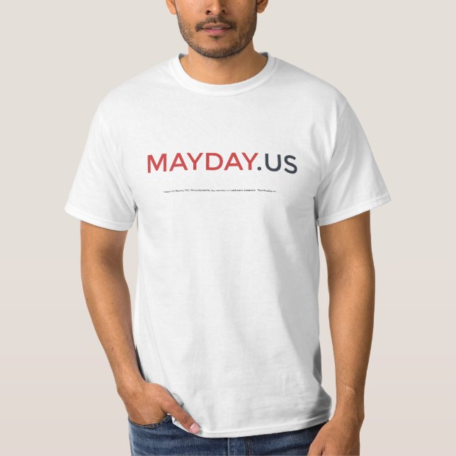 Grundläggande skjorta för MayDay Tee Shirt (Framsida)