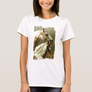 Grundläggande skräddarsy T-tröjamall för damer T Shirt