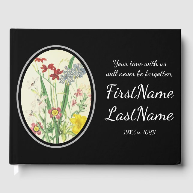 Grundläggande, subducerad minnesbok gästböcker (Framsida)