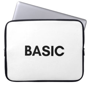 grundläggande svart laptop fodral