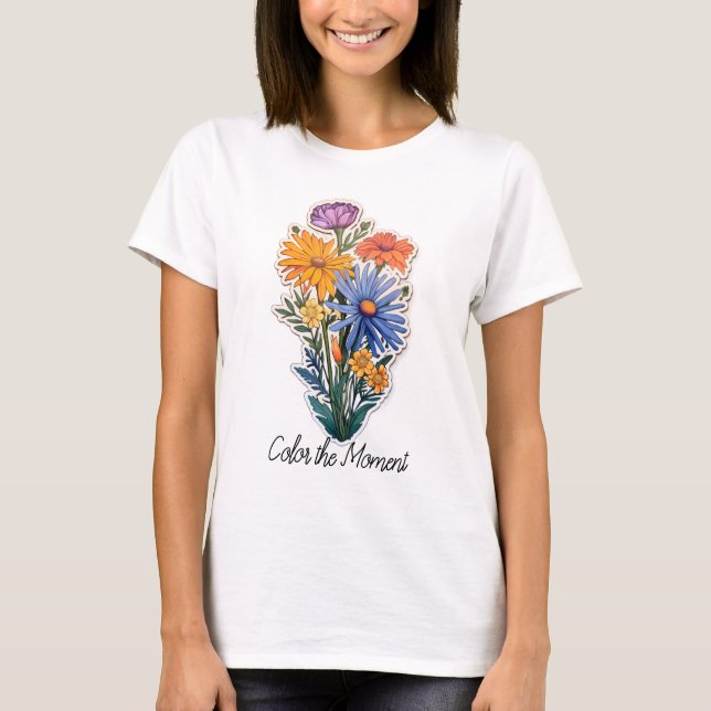 Grundläggande T-shirt för kvinnor  (Framsida)