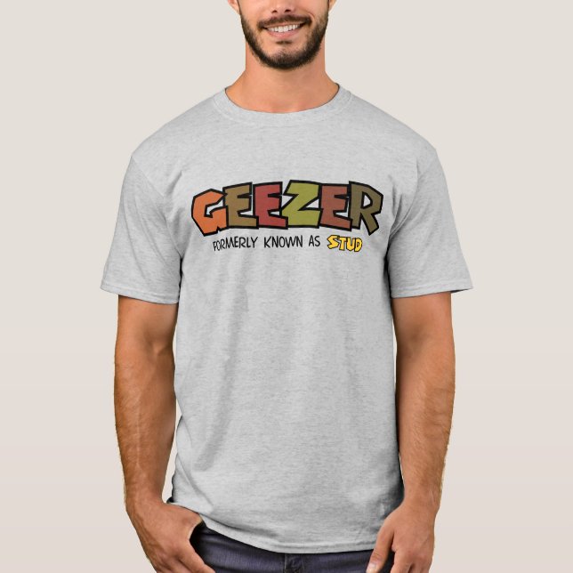 Grundläggande T-shirt för män av Geezer (Framsida)