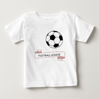 Grundläggande t-shirt för spädbarns fotbollsliga