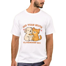 Grundläggande T-Shirt | Hug din Bestie T-Shirt