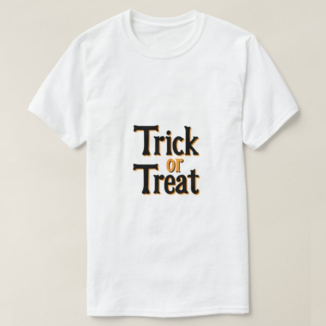 Grundläggande T-shirt (Vit) (Design framsida)