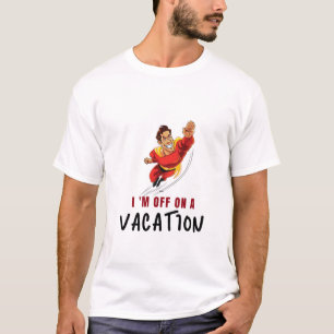 Grundläggande T-skjorta - jag är ledig på semester T Shirt