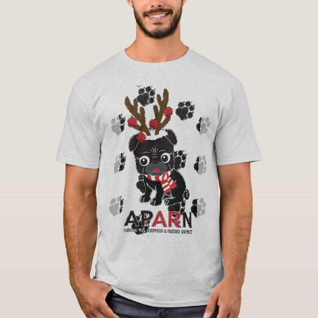 Grundläggande T-tröja för APARN-helgdaglogotyp Tee Shirt (Framsida)