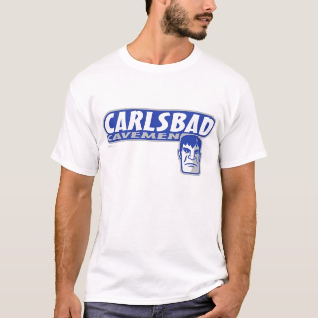 Grundläggande T-tröja för Carlsbad grottman Tee Shirt (Framsida)