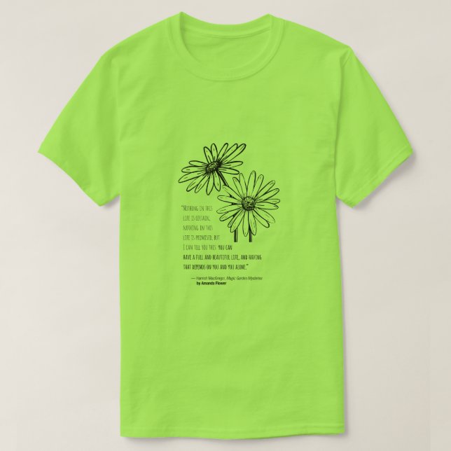 Grundläggande T-tröja för Hamish MacGregor daisy T Shirt (Design framsida)