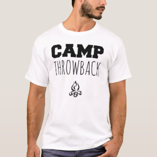 Grundläggande T-tröja för lägerThrowback Tee