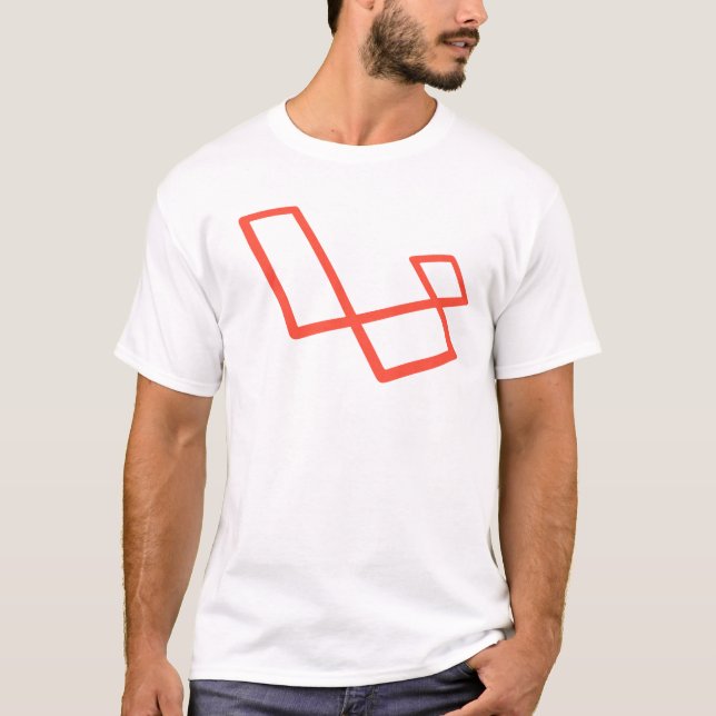 Grundläggande T-tröja för Laravel rammanar Tee Shirt (Framsida)