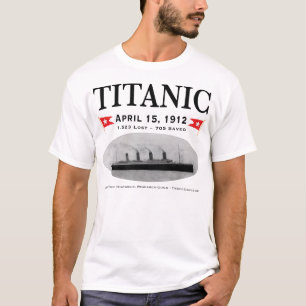 Grundläggande T-tröja för Titanic spökefrakt Tröja