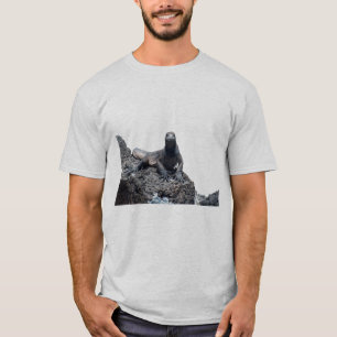 Grundläggande T-tröjamall T-shirt