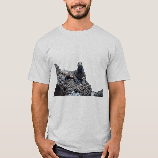 Grundläggande T-tröjamall T-shirt (Framsida)