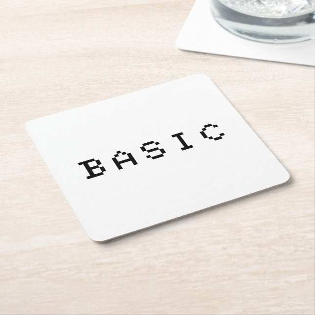 GRUNDLÄGGANDE UNDERLÄGG PAPPER KVADRAT (Vinklad)