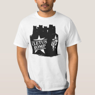 Grundläggande vit T Tee Shirt