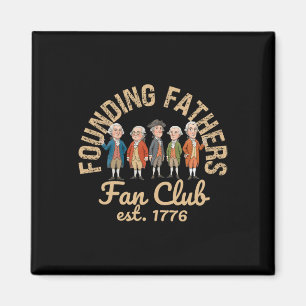 Grundlagsfäder Fan Club Rolig Historielärare _1 Magnet