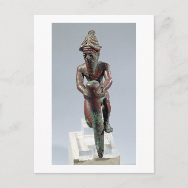 Grundnagel av Gudea, prins av Lagash, från T Vykort (Framsida)